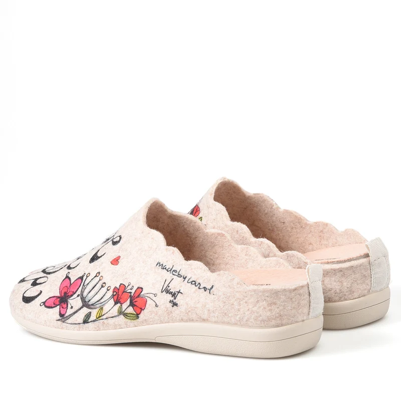 Zapatillas de Casa Vivant Vida 212660 Beig