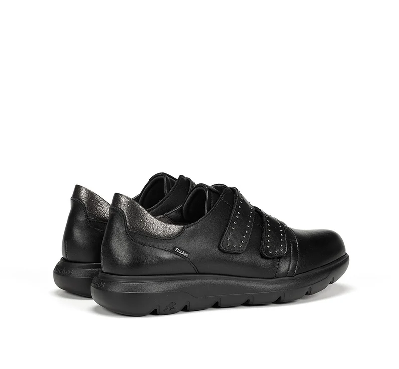 Zapatos Deportivos Fluchos Faral F1860 Negro