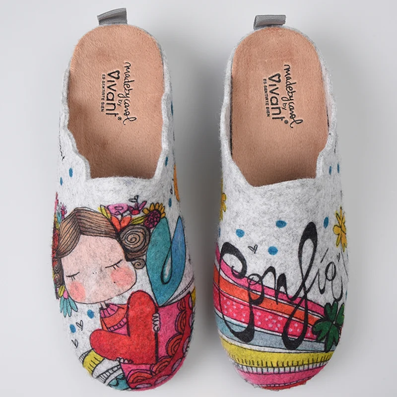 Zapatillas de Casa Vivant Confía 212645 Gris
