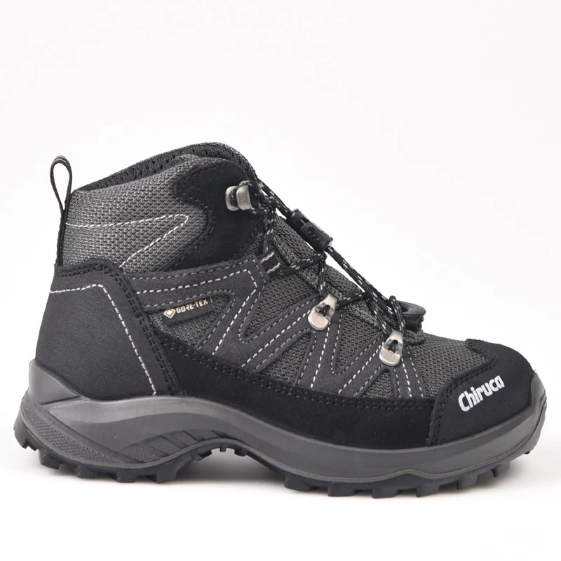 Botas de montaña y trekking Niño Chiruca Troll 13 Gore-Tex Negro