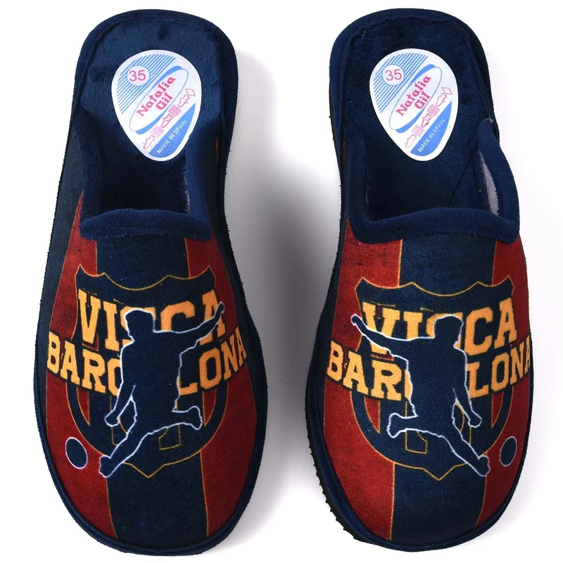 Zapatillas de Casa Natalia Gil Barcelona 203 Grana