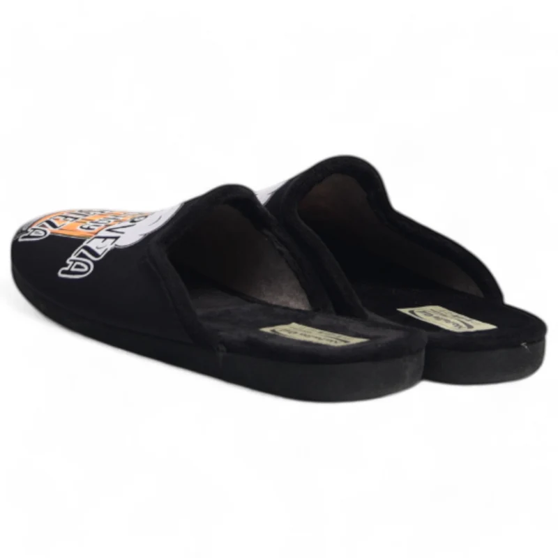 Zapatillas de Casa Natalia Gil Cerveza 6062 Negro