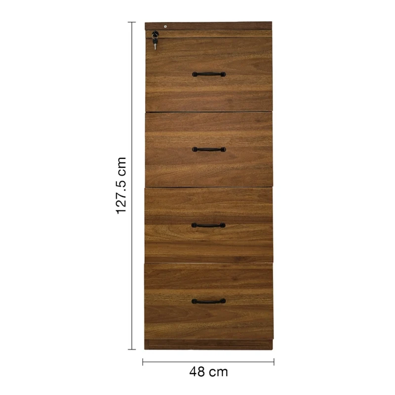 Tokoa Archivero Vertical con 4 Gavetas (OM-2177)