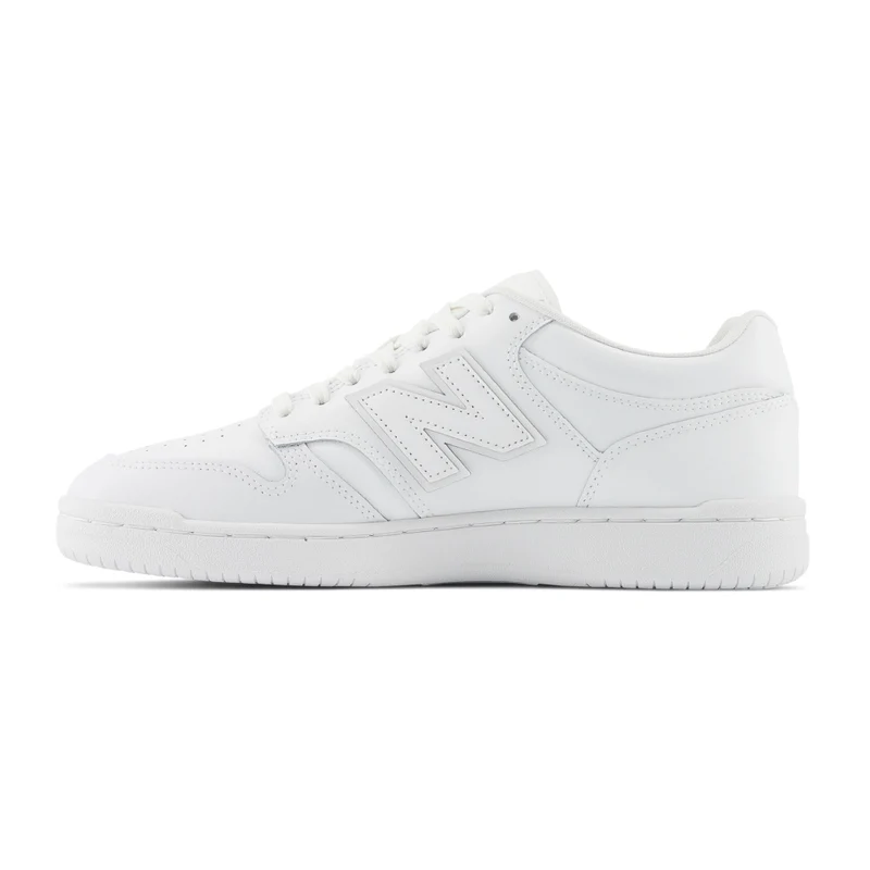 New Balance Tenis Casuales BB480 Low Blanco, para Hombre