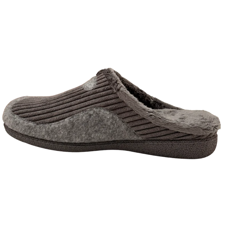 HOMBRE ZAPATILLAS DE ESTAR POR CASA FARM GRIS OSC