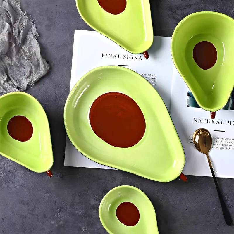 Miomu Plato para Dip, Aguacate Fiestero