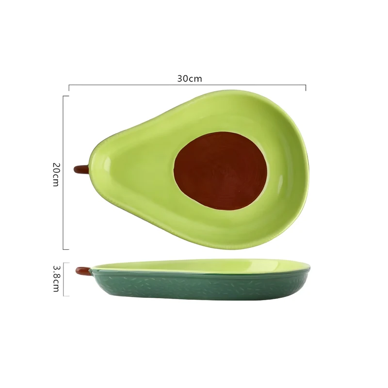 Miomu Plato para Dip, Aguacate Fiestero