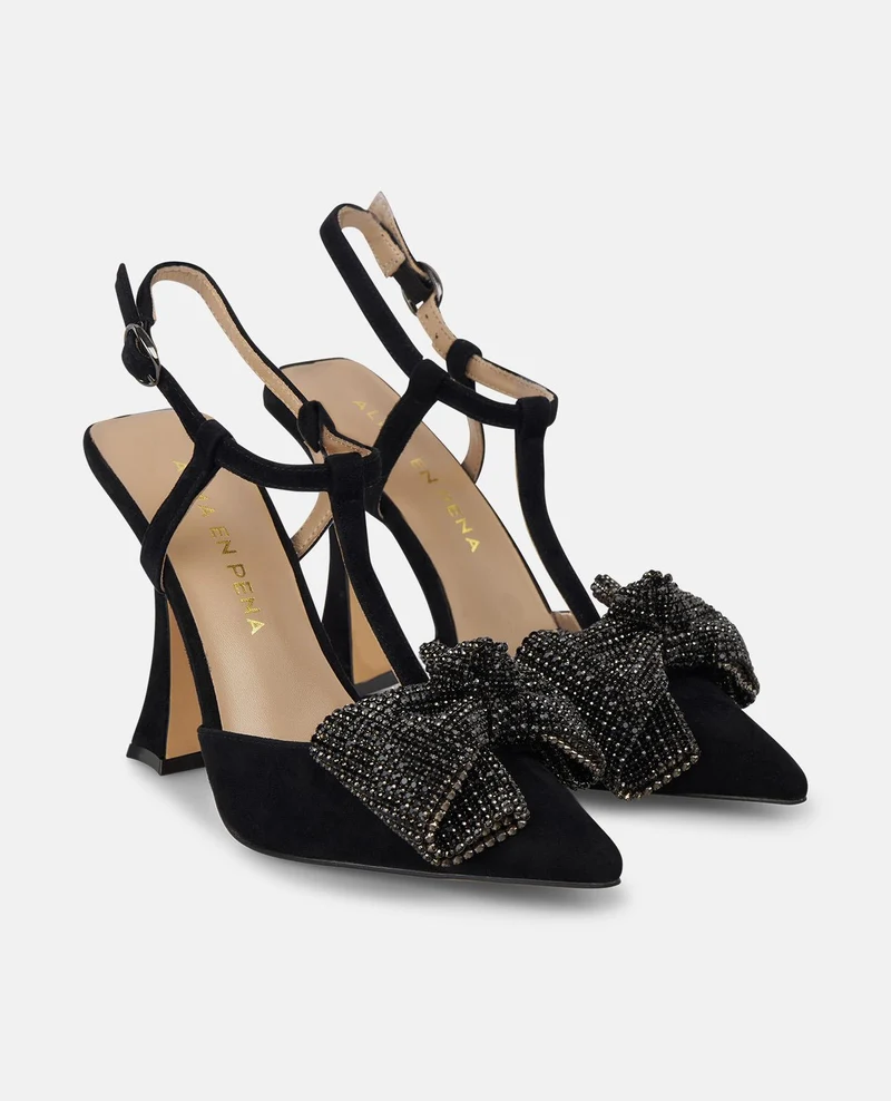 ZAPATO TACÓN AFILADO LAZO
