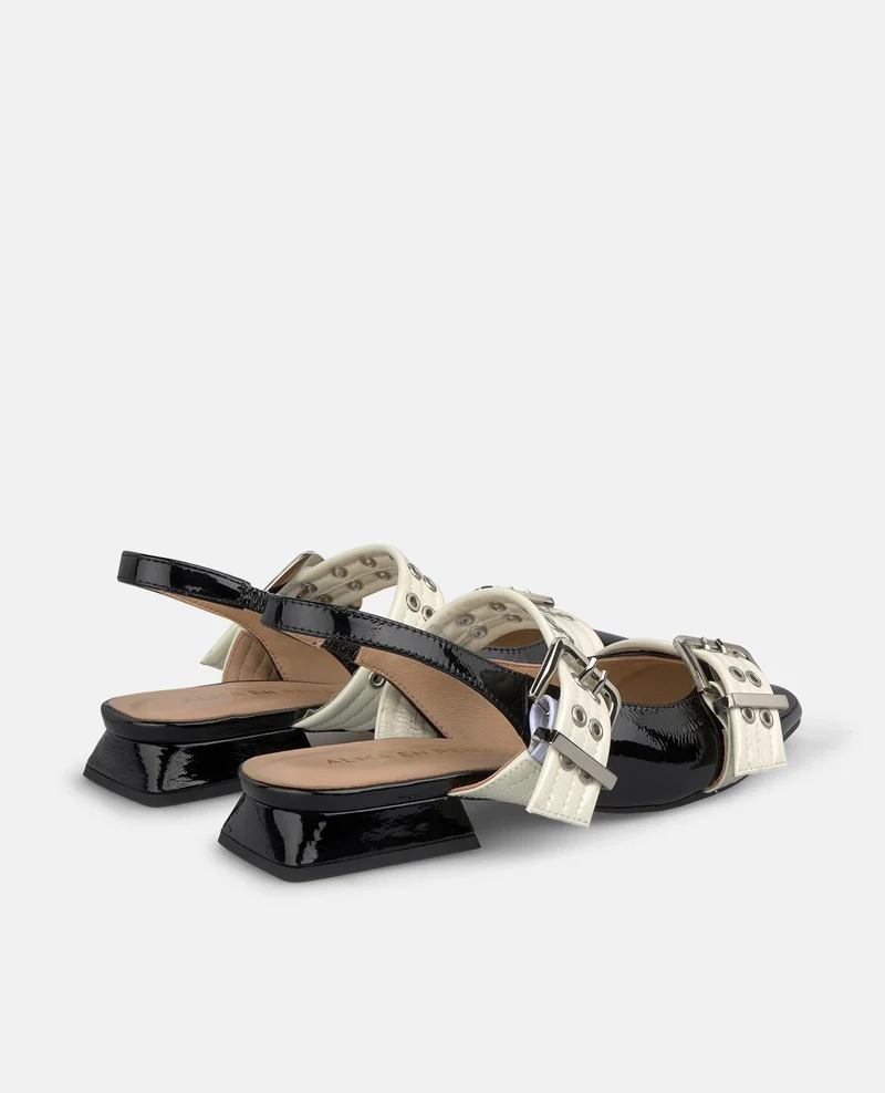 ZAPATO DESTALONADO HEBILLA ANCHA