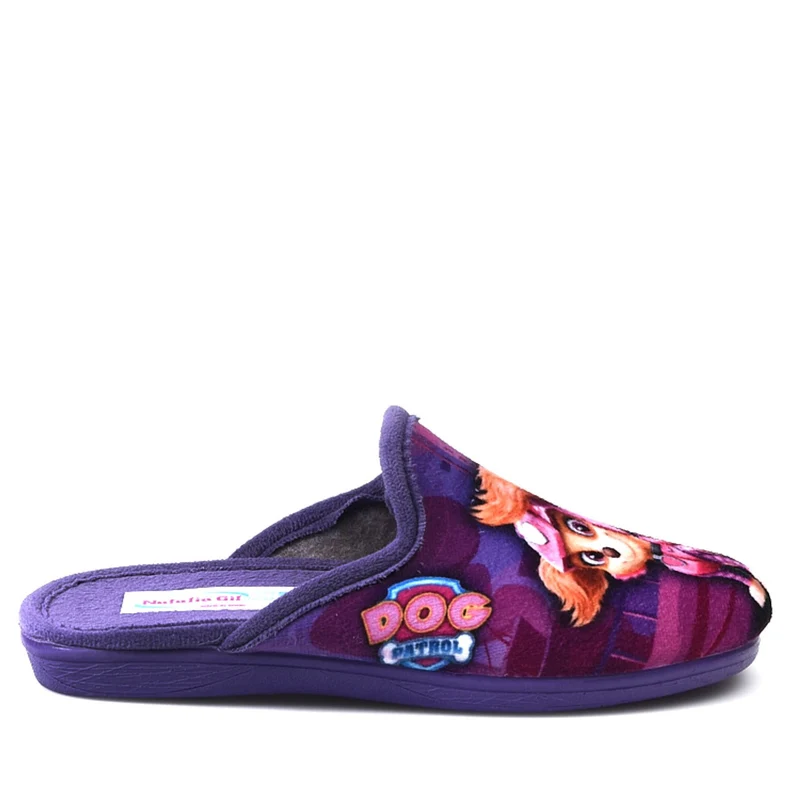 Zapatillas de Casa Natalia Gil Dog Patrol 7026 Morado