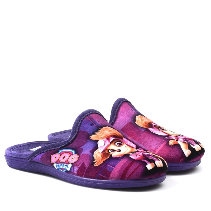 Zapatillas de Casa Natalia Gil Dog Patrol 7026 Morado