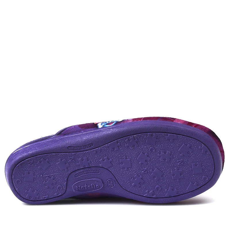 Zapatillas de Casa Natalia Gil Dog Patrol 7026 Morado