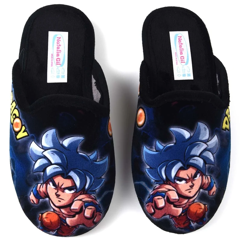 Zapatillas de Casa Natalia Gil Dragón 7027 Negro