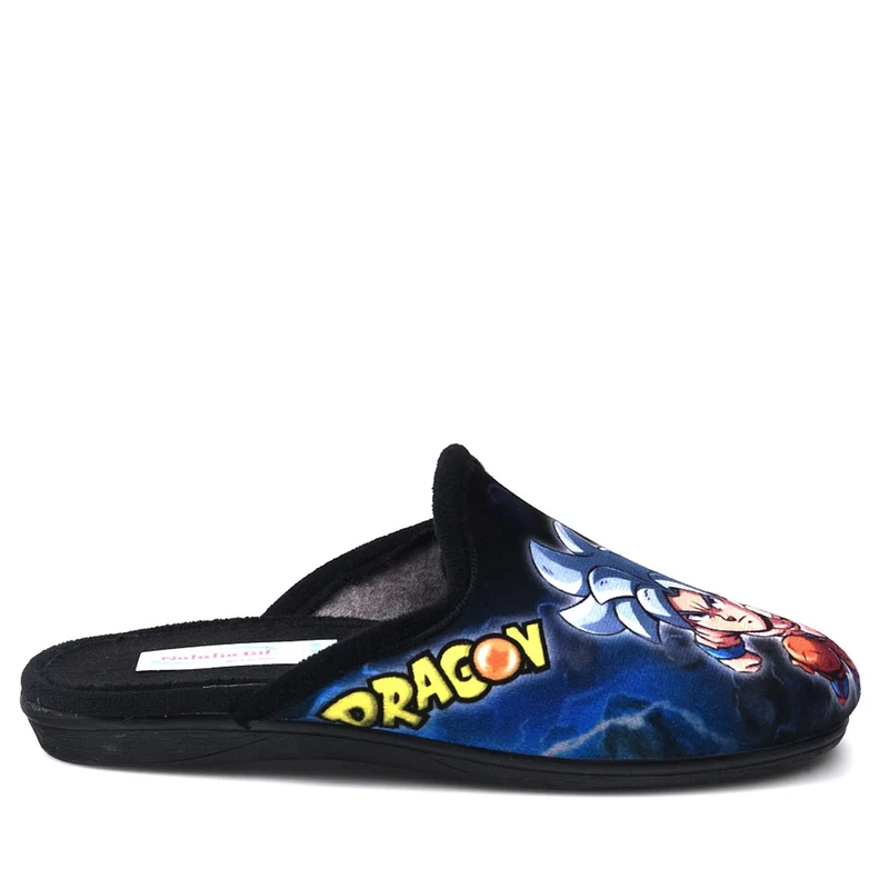 Zapatillas de Casa Natalia Gil Dragón 7027 Negro