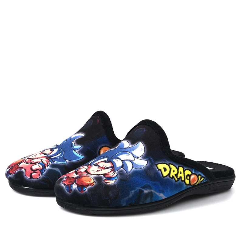 Zapatillas de Casa Natalia Gil Dragón 7027 Negro