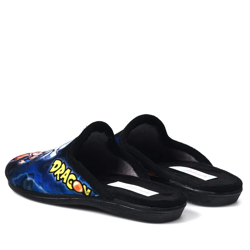 Zapatillas de Casa Natalia Gil Dragón 7027 Negro