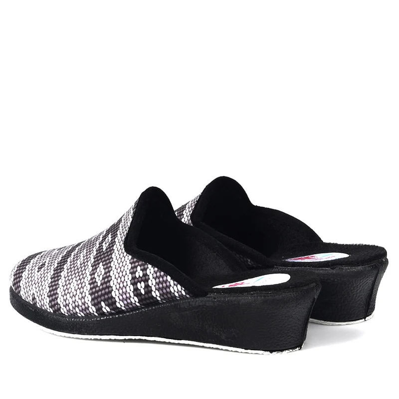 Zapatillas de Casa Natalia Gil Rombos 422 Negro