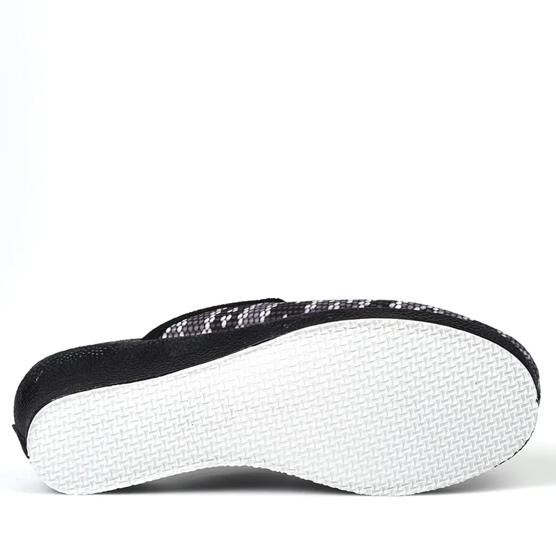 Zapatillas de Casa Natalia Gil Rombos 422 Negro