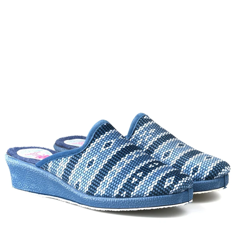Zapatillas de Casa Natalia Gil Rombos 422 Jeans