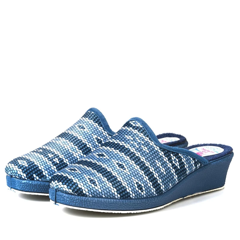 Zapatillas de Casa Natalia Gil Rombos 422 Jeans