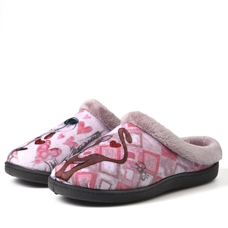 Zapatillas de Casa Roal Perro Gato 12213 Nude