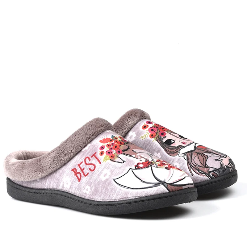 Zapatillas de Casa Roal Perro Chica 12213 Taupe