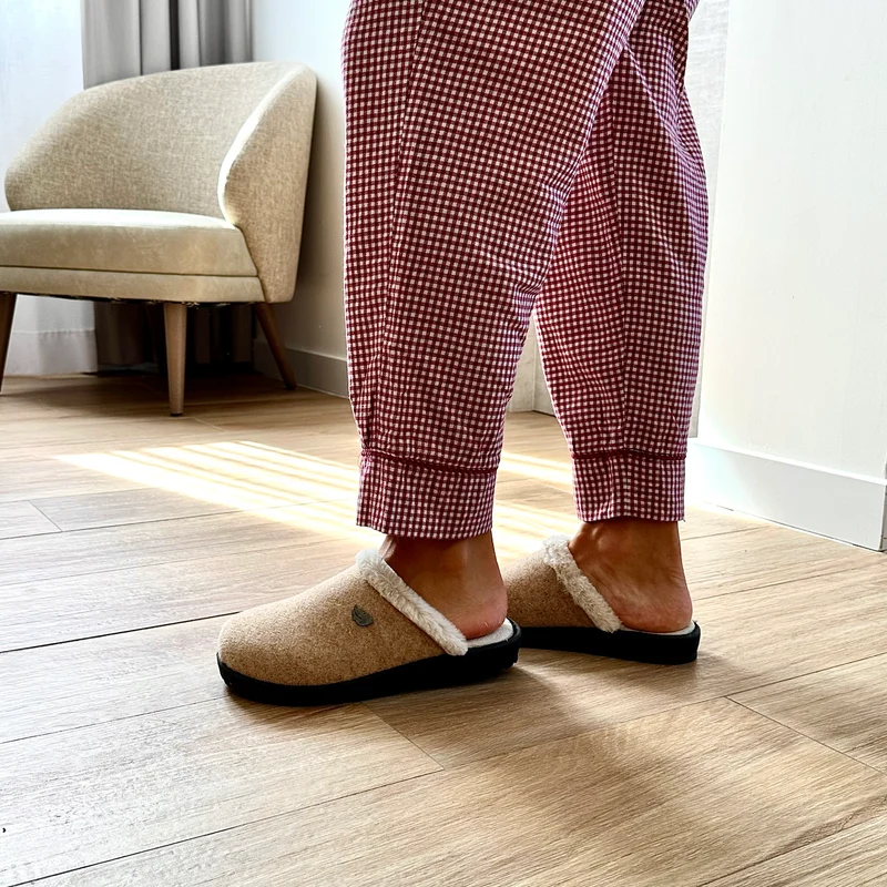 Zapatillas de Casa Roal 80000 Beige