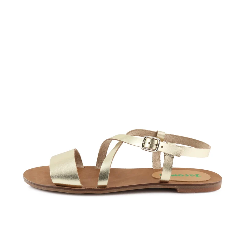 Sandalia champán 67002AA Eli