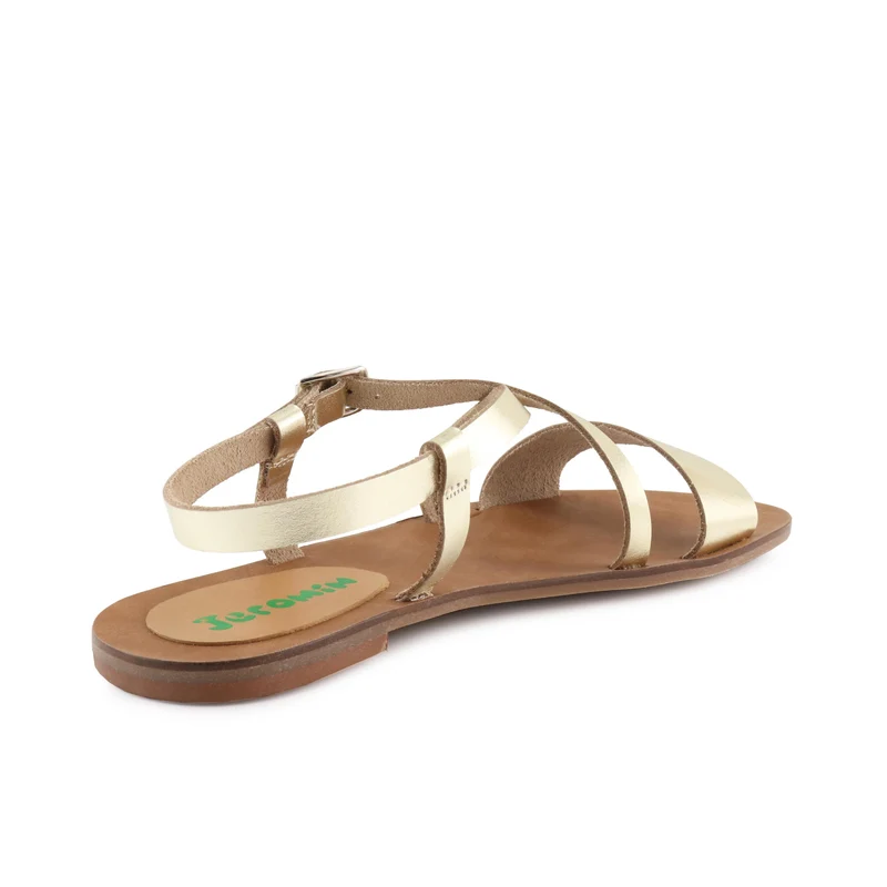 Sandalia champán 67002AA Eli