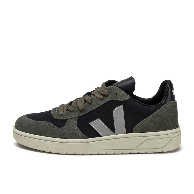 Deportiva negro/verde V10RIPSTOP Veja