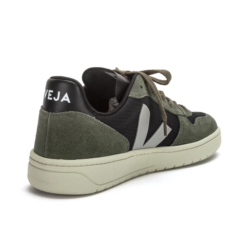 Deportiva negro/verde V10RIPSTOP Veja
