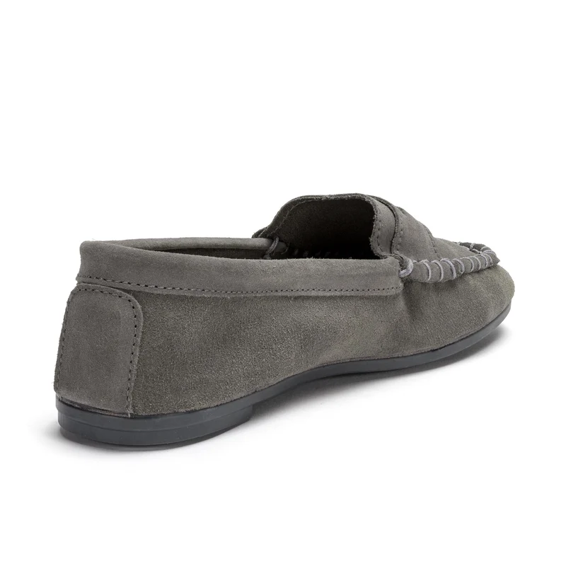 Zapatilla casa serraje gris 75471 Norteñas