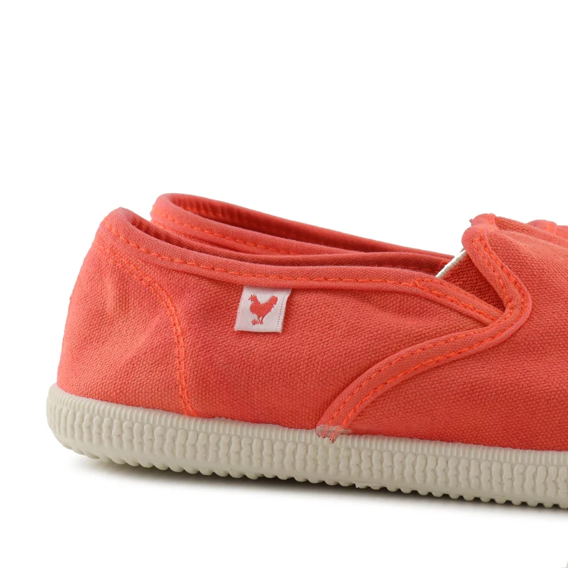 Zapatilla naranja 7UNO Walk in Pitas