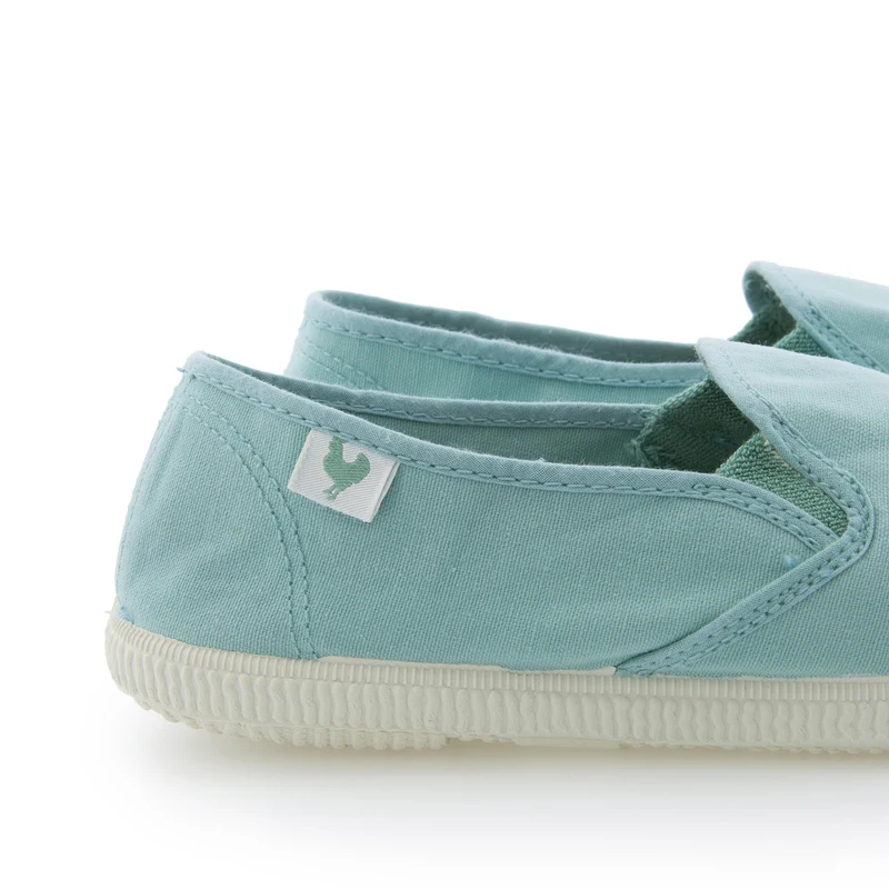 Zapatilla verde agua 7UNO Walk in Pitas