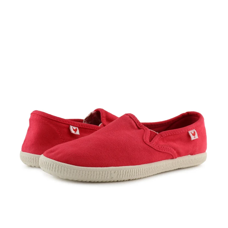 Zapatilla roja 7UNO Walk in Pitas