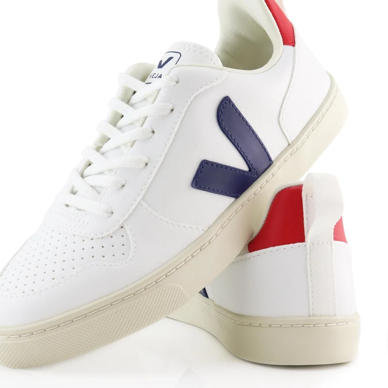 Deportiva blanco/azul/rojo SMALLV10 Veja