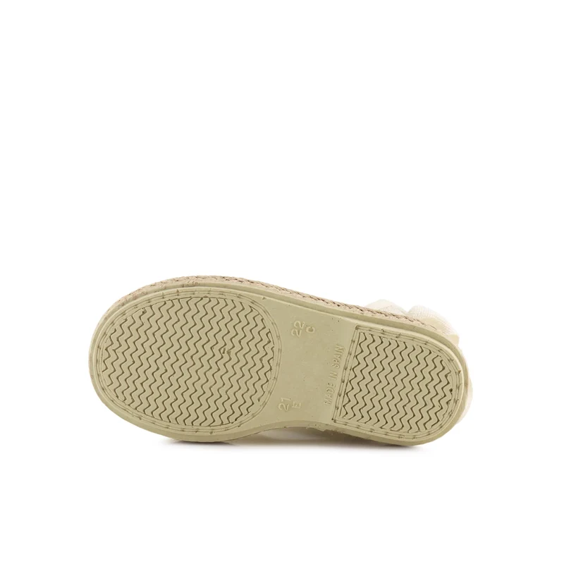 Alpargata lino beige 1066LC Pepa & Cris