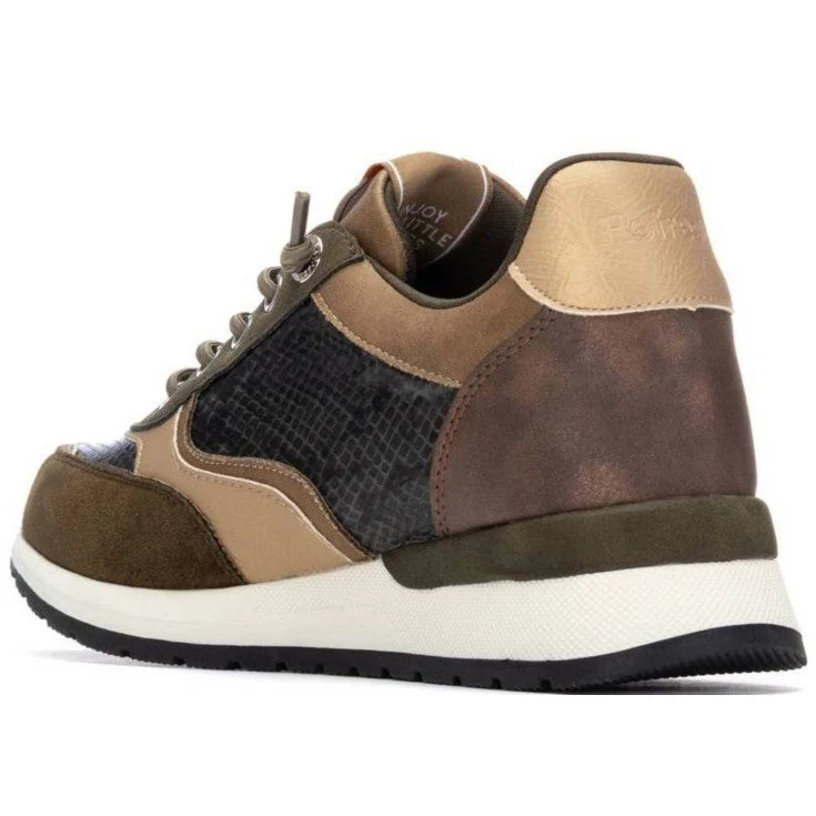 MUJER DEPORTIVA ZAPATO FLORA C. KAKI