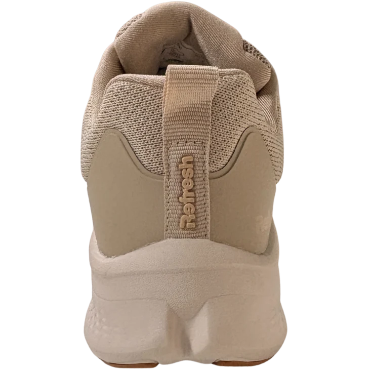 MUJER DEPORTIVA ZAPATO TEXTIL BEIGE