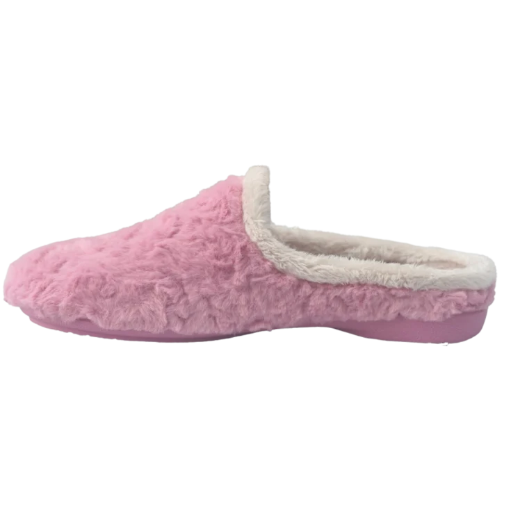 MUJER ZAPATILLAS DE ESTAR POR CASA 24100 NUBES FUXIA