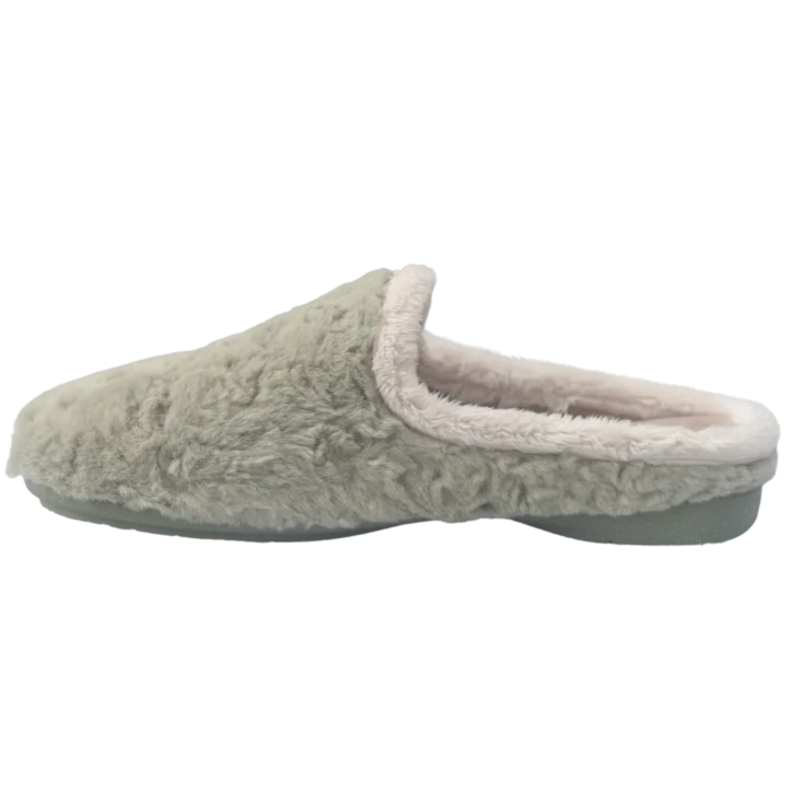MUJER ZAPATILLAS DE ESTAR POR CASA 24100 NUBES KAKI