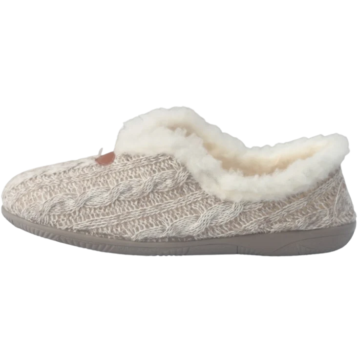 MUJER ZAPATILLAS DE ESTAR POR CASA 24306 IRACHE BEIG
