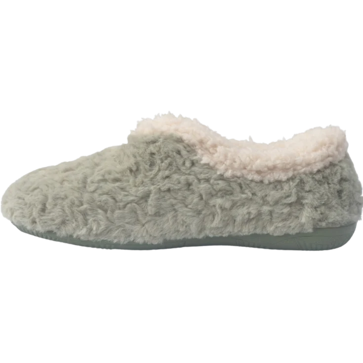 MUJER ZAPATILLAS DE ESTAR POR CASA 24306 NUBES KAKI