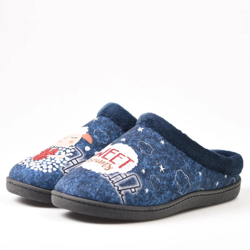 Zapatillas de Casa Plumaflex Oveja 12213 Azul