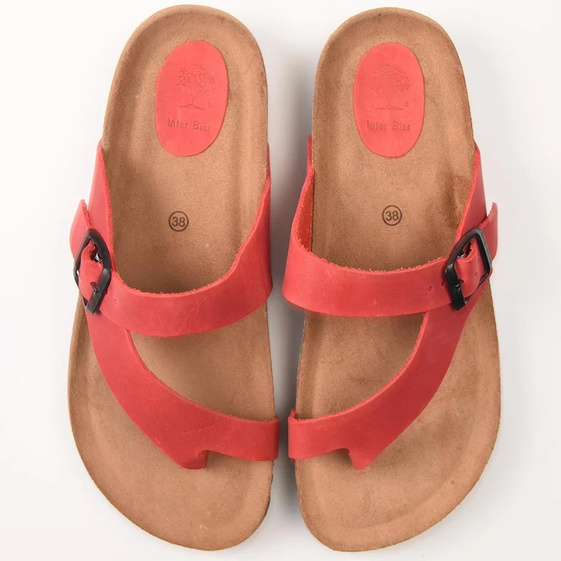 Sandalias Interbios 7119 Rojo