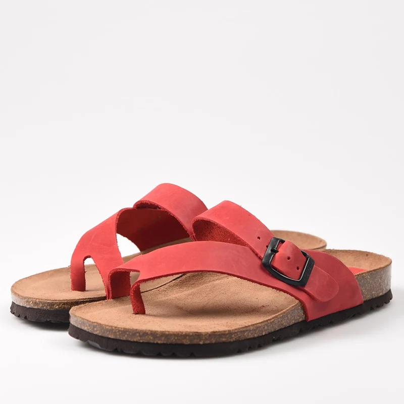 Sandalias Interbios 7119 Rojo