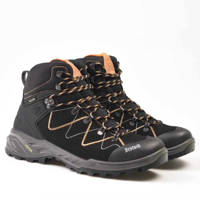 Botas de montaña y trekking Hombre Bestard Onda Gore-Tex 2120 Negro