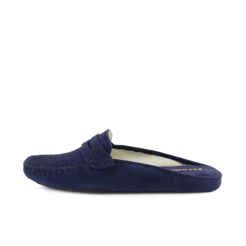 Zapatilla casa serraje azul 869 Jeromín