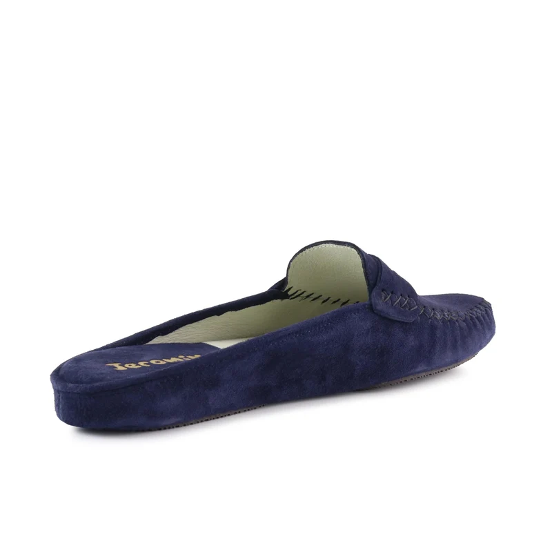 Zapatilla casa serraje azul 869 Jeromín