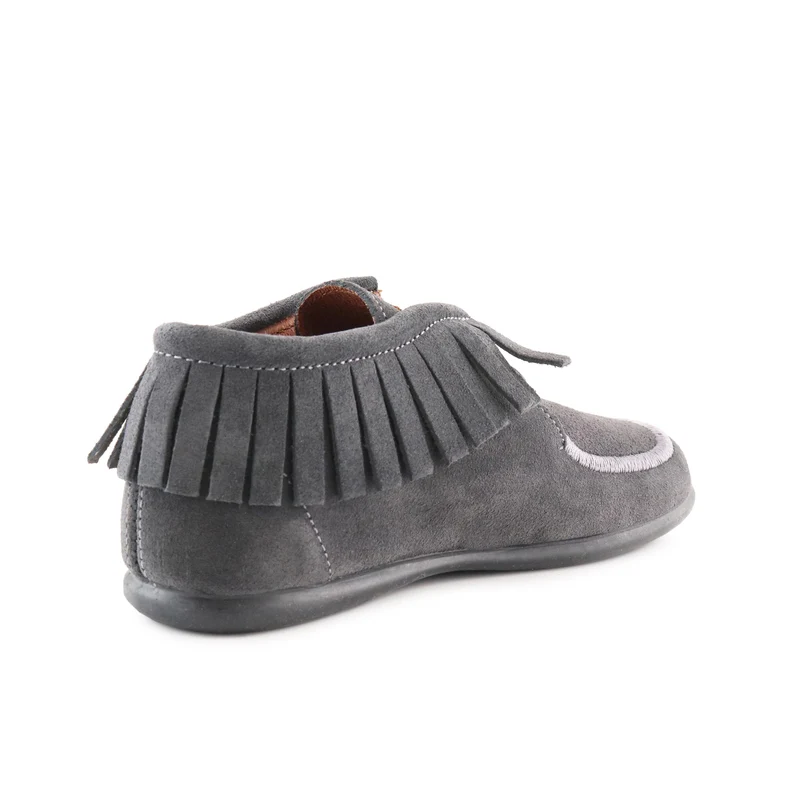 Bota serraje gris FLECOS Pepa & Cris